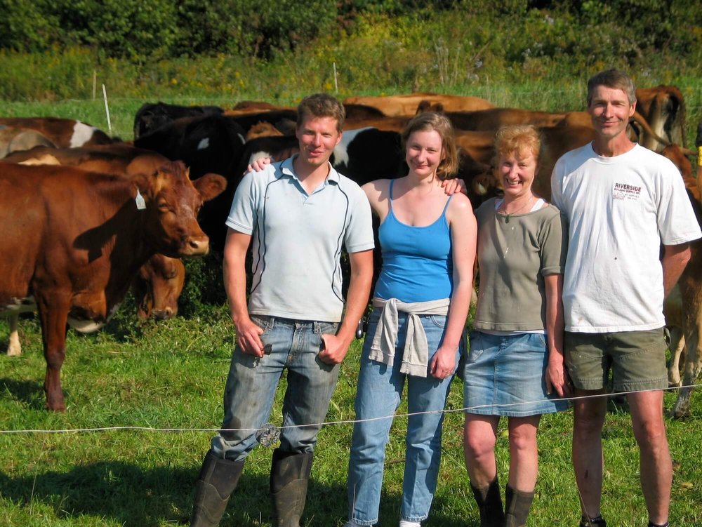 Meadow Creek family and cows